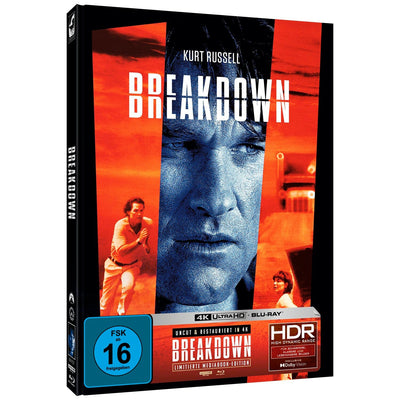 Авария (1997) (англ. язык) (4K UHD + Blu-ray) Mediabook [Cover A]