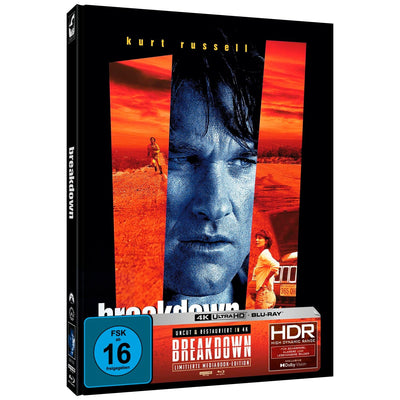Авария (1997) (англ. язык) (4K UHD + Blu-ray) Mediabook [Cover D]