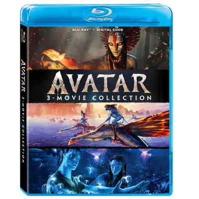 Аватар: Коллекция 3 фильмов (2009-2025) (англ. язык) (3 Blu-ray)