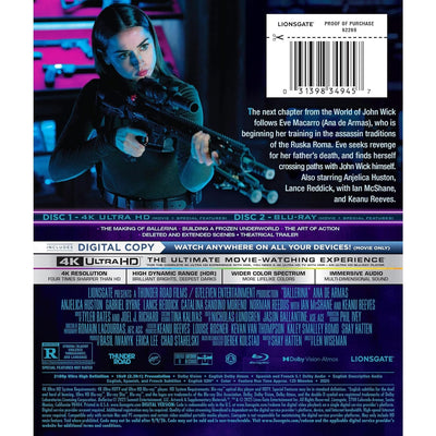 Балерина (2025) (англ. язык) (4K UHD + Blu-ray)