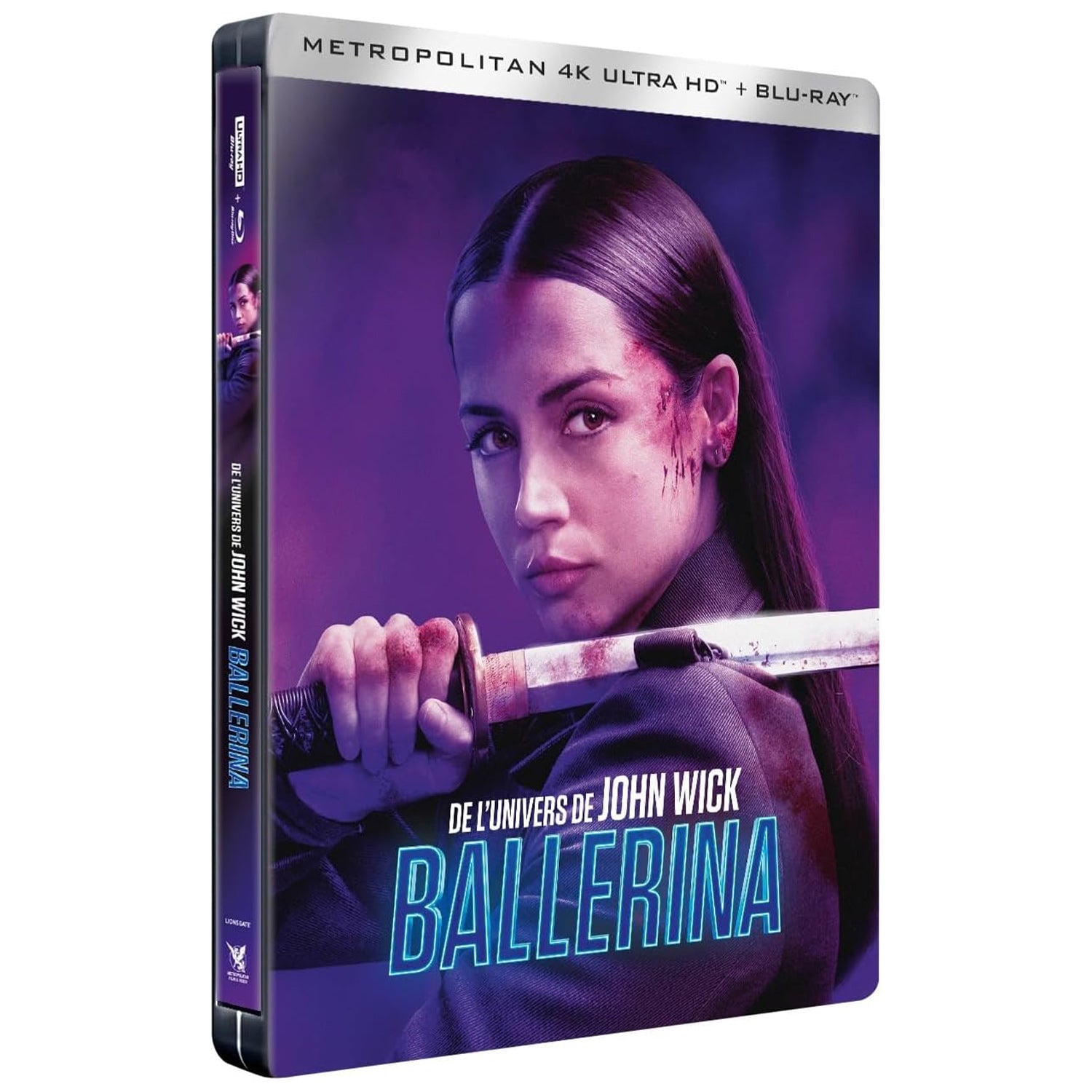 Балерина (2025) (англ. язык) (4K UHD + Blu-ray) Steelbook