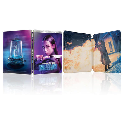Балерина (2025) (англ. язык) (4K UHD + Blu-ray) Steelbook Limited Collector's Edition