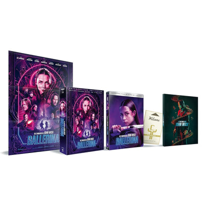Балерина (2025) (англ. язык) (4K UHD + Blu-ray) Steelbook Limited Collector's Edition