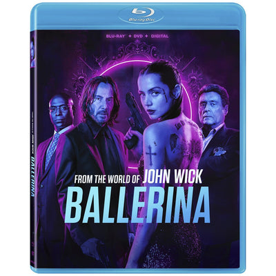 Балерина (2025) (англ. язык) (Blu-ray + DVD)