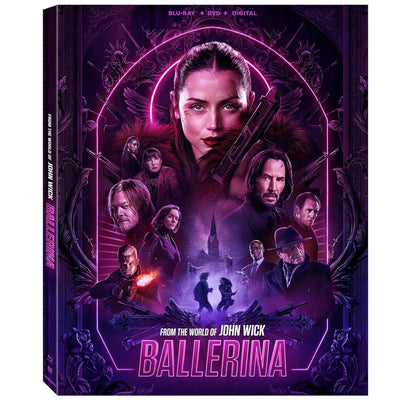 Балерина (2025) (англ. язык) (Blu-ray + DVD)