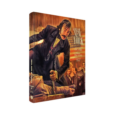 Банды Нью-Йорка (2002) (англ. язык) (Blu-ray + DVD) Mediabook [Cover A]