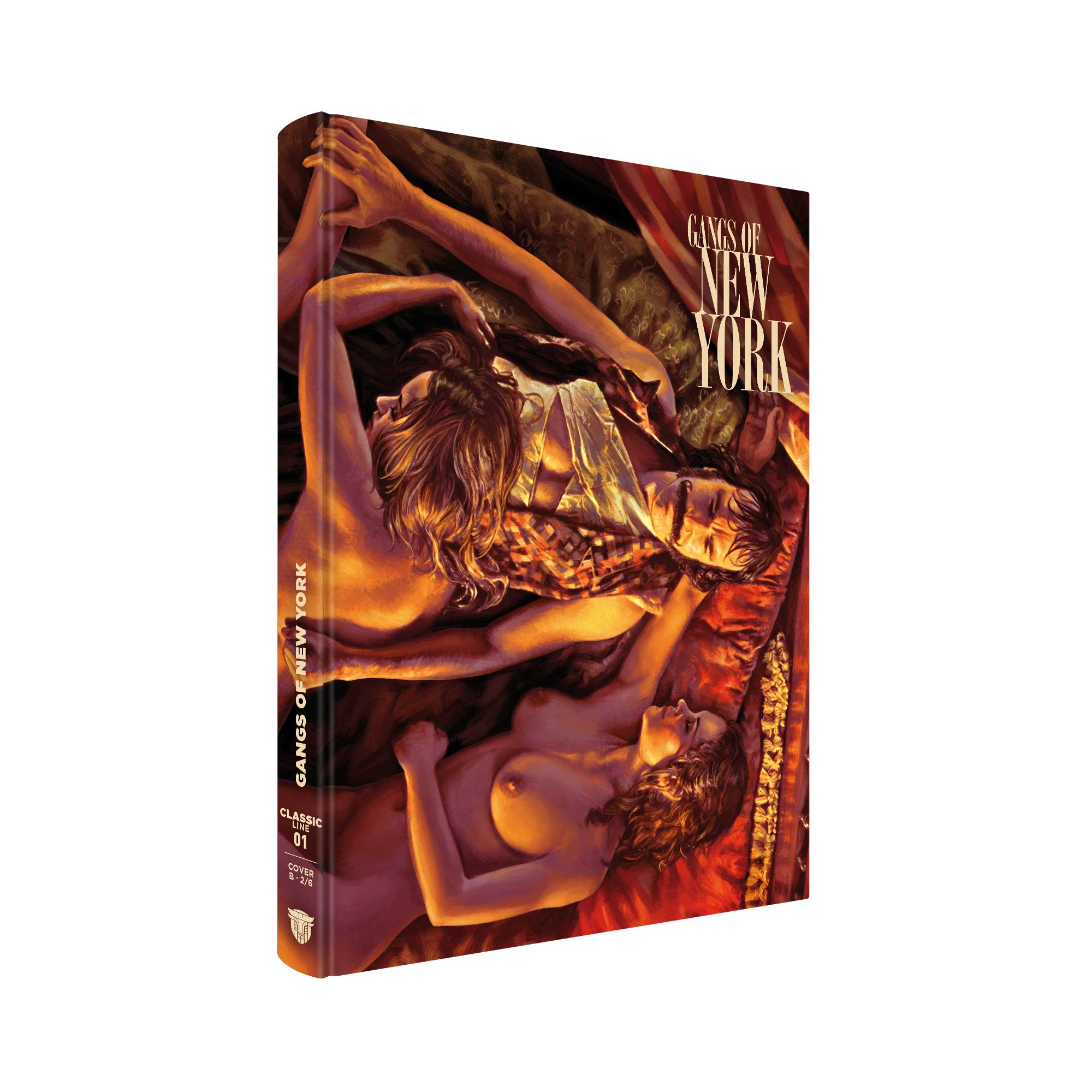 Банды Нью-Йорка (2002) (англ. язык) (Blu-ray + DVD) Mediabook [Cover B]