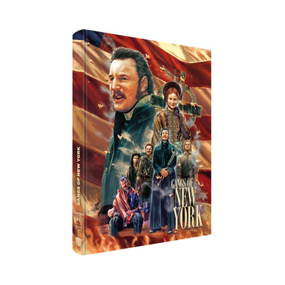 Банды Нью-Йорка (2002) (англ. язык) (Blu-ray + DVD) Mediabook [Cover F]