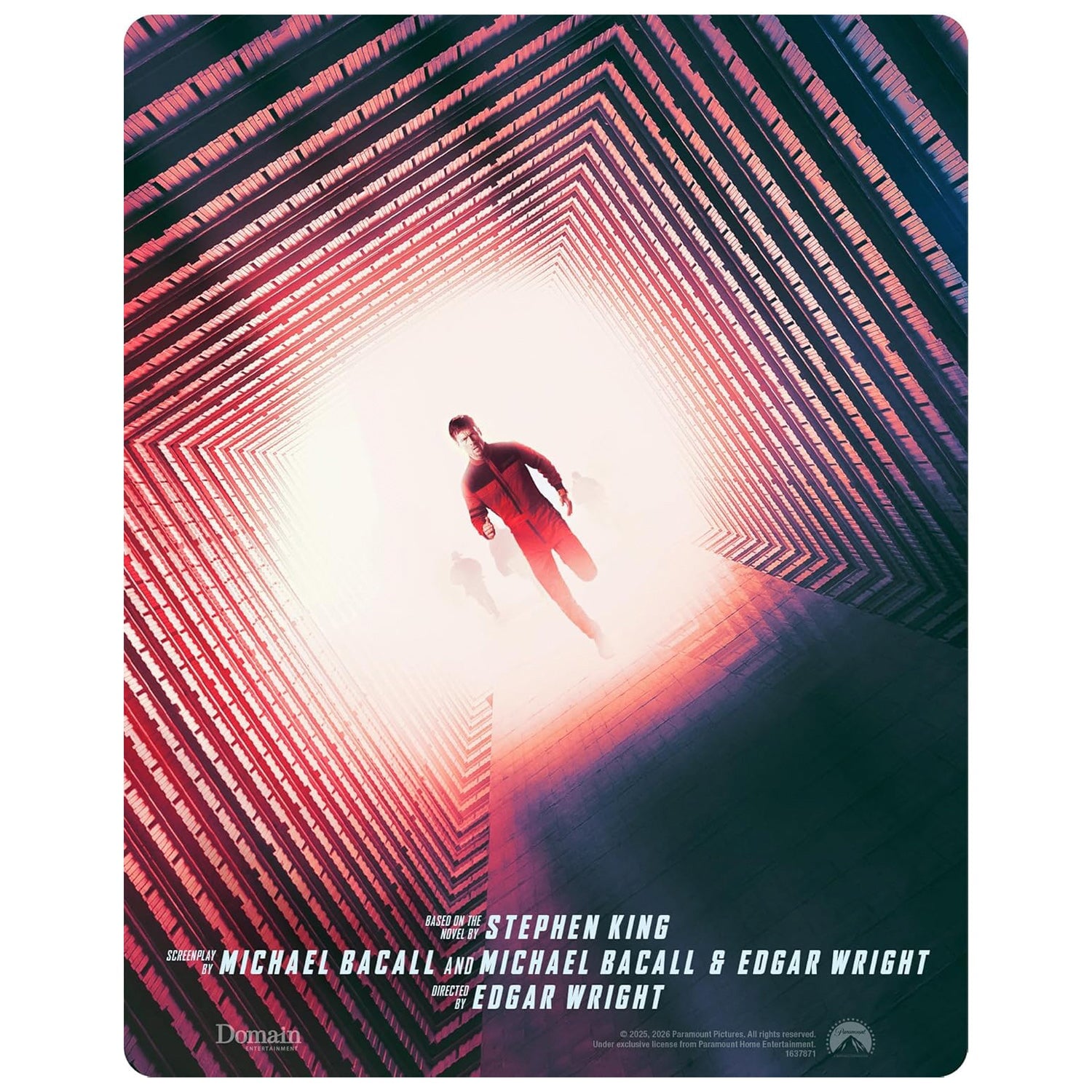Бегущий человек (2025) (англ. язык) (4K UHD + Blu-ray) Steelbook
