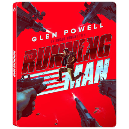 Бегущий человек (2025) (англ. язык) (4K UHD + Blu-ray) Steelbook