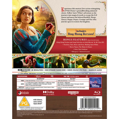 Белоснежка (2025) (англ. язык) (4K UHD + Blu-ray)
