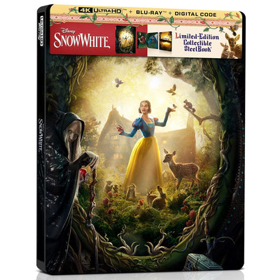 Белоснежка (2025) (англ. язык) (4K UHD + Blu-ray) Steelbook