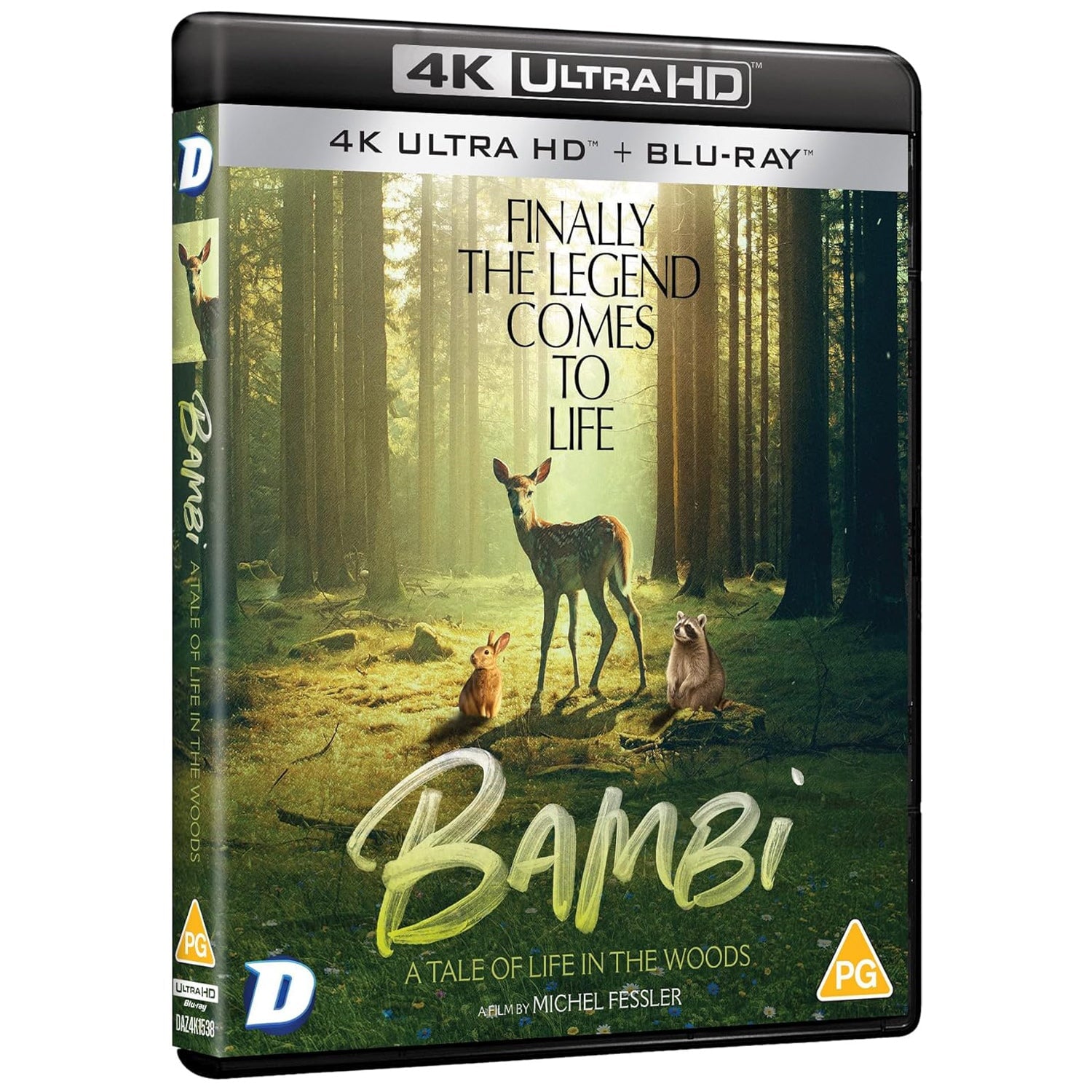 Бемби. История жизни в лесу (2024) (англ. язык) (4K UHD + Blu-ray)