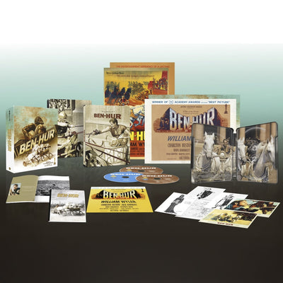 Бен-Гур (1959) (англ. язык) (4K UHD + Blu-ray) Collector's Edition with Steelbook