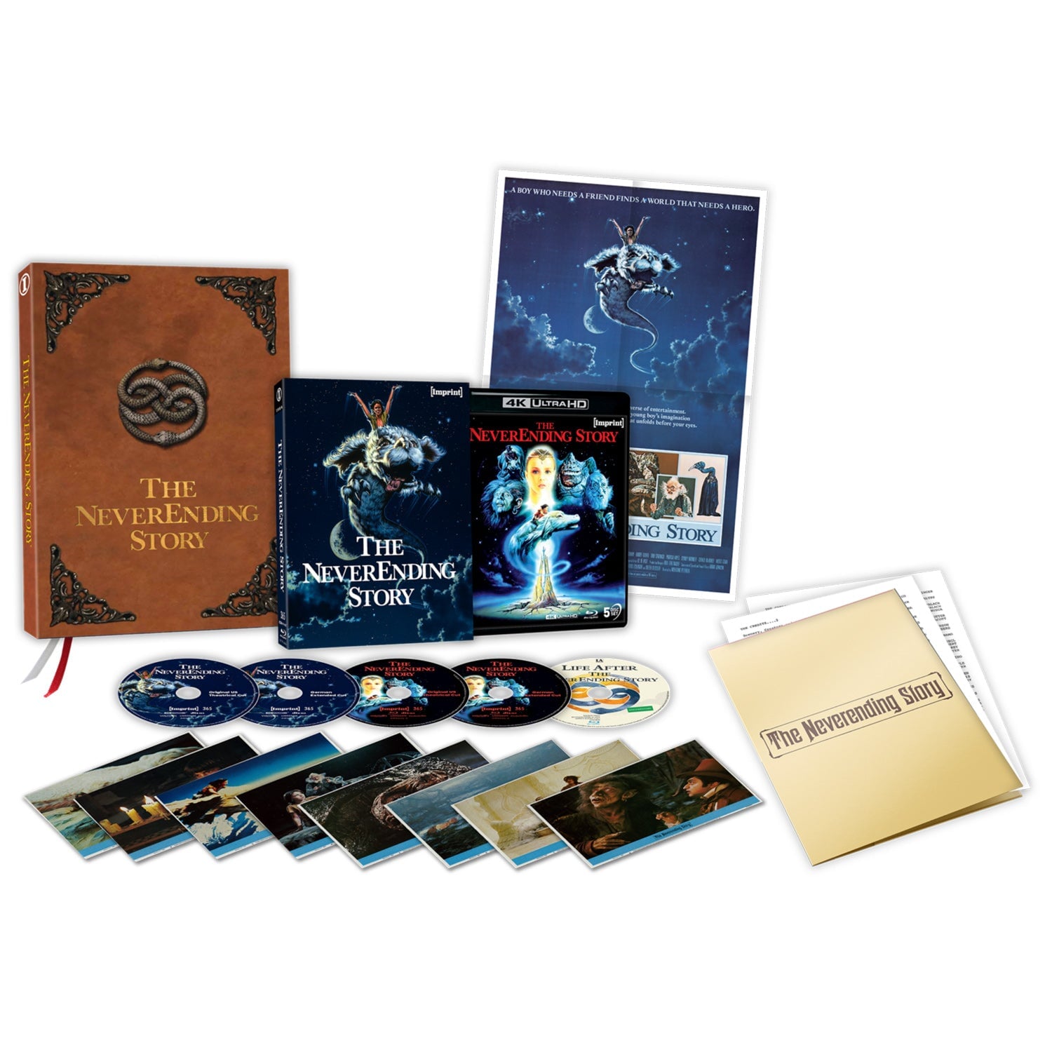 Бесконечная история (1984) (англ. язык) (4K UHD + Blu-ray) Exclusive Replica Storybook Packaging [40th Anniversary Limited Edition] Imprint Collection #365