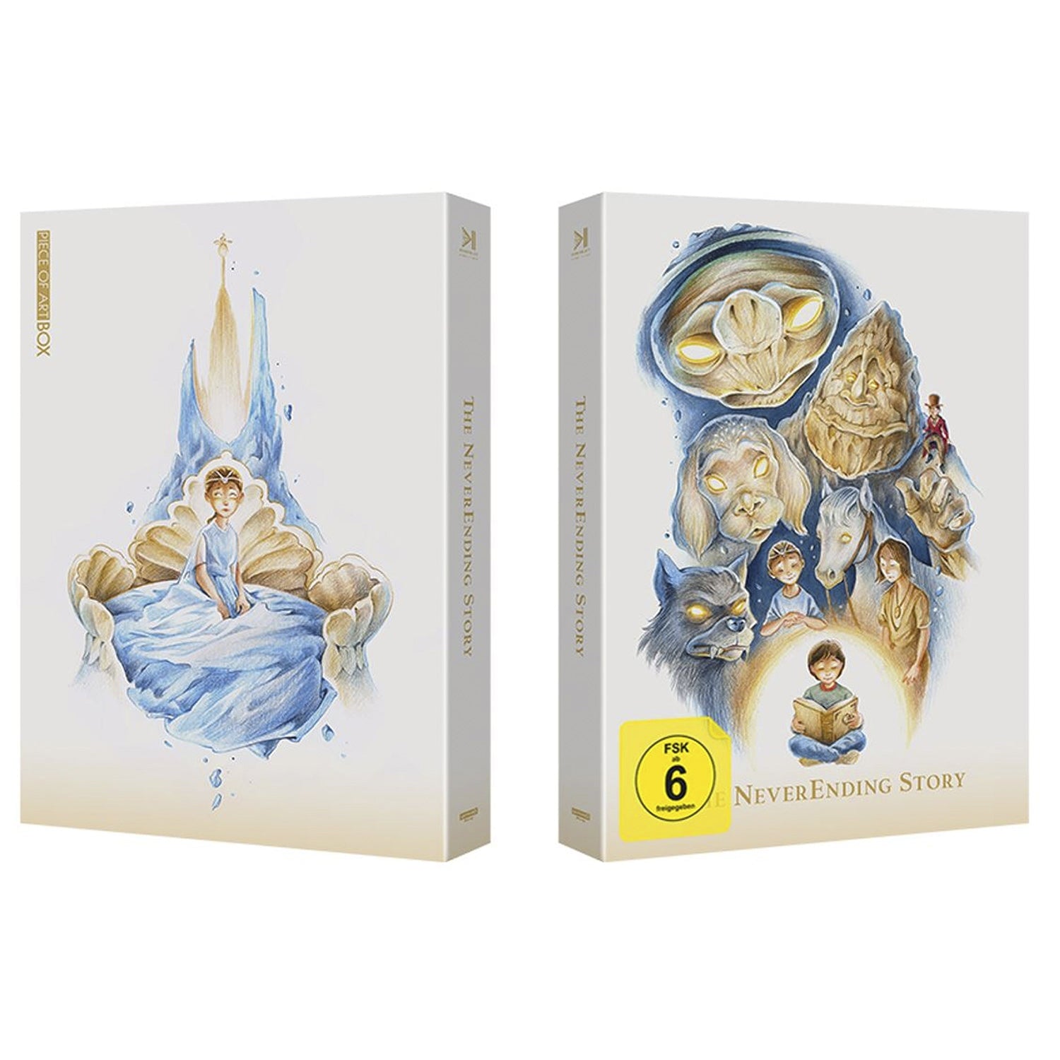 Бесконечная история (1984) [Extended Cut] (англ. язык) (4K UHD + Blu-ray) Piece Of Art Box Limited Edition