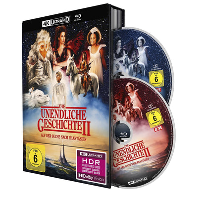 Бесконечная история 2: Новая глава (1990) (англ. язык) (4K UHD + Blu-ray) Limited Collector's Edition Mediabook