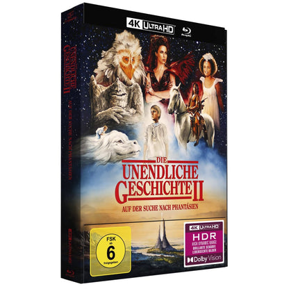 Бесконечная история 2: Новая глава (1990) (англ. язык) (4K UHD + Blu-ray) Limited Collector's Edition Mediabook