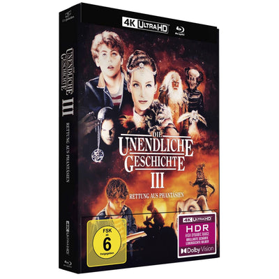 Бесконечная история 3 (1994) (англ. язык) (4K UHD + Blu-ray) Limited Collector's Edition Mediabook