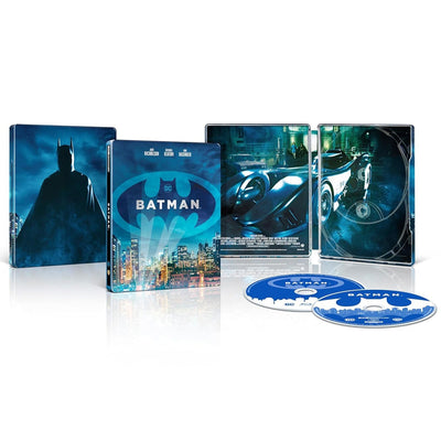 Бэтмен (1989) (4K UHD + Blu-ray) Steelbook