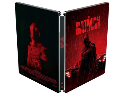 Бэтмен (2022) (англ. язык) (4K UHD + 2 Blu-ray) Steelbook Batmobile Tail Lights