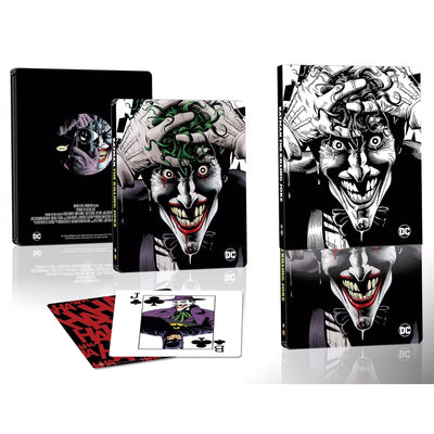 Бэтмен: Убийственная шутка (2016) (англ. язык) (4K UHD + Blu-ray) Steelbook