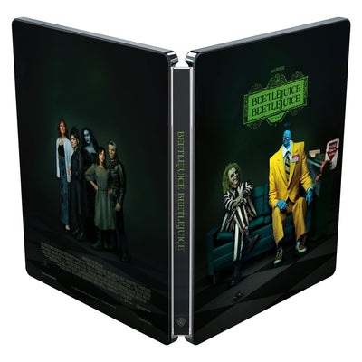 Битлджус Битлджус (2024) (англ. язык) (4K UHD + Blu-ray) Steelbook