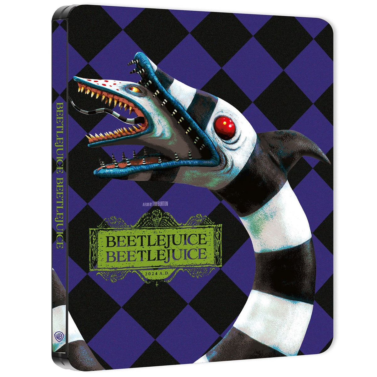 Beetlejuice Beetlejuice (2024) (4K UHD + Bluray) Steelbook Bluraymania