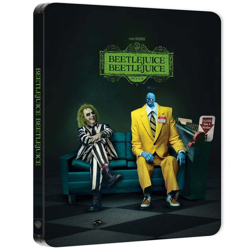 Beetlejuice Beetlejuice (2024) (4K UHD + Bluray) Steelbook Bluraymania