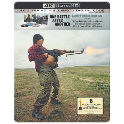 Битва за битвой (2025) (англ. язык) (4K UHD + Blu-ray + Бонусный диск) Steelbook