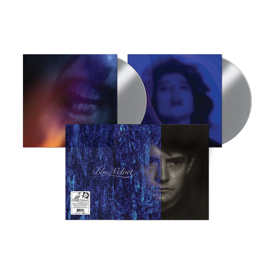 Blue Velvet (Original Motion Picture Soundtrack) Angelo Badalamenti (Exclusive Metallic Silver Vinyl 2 LP)