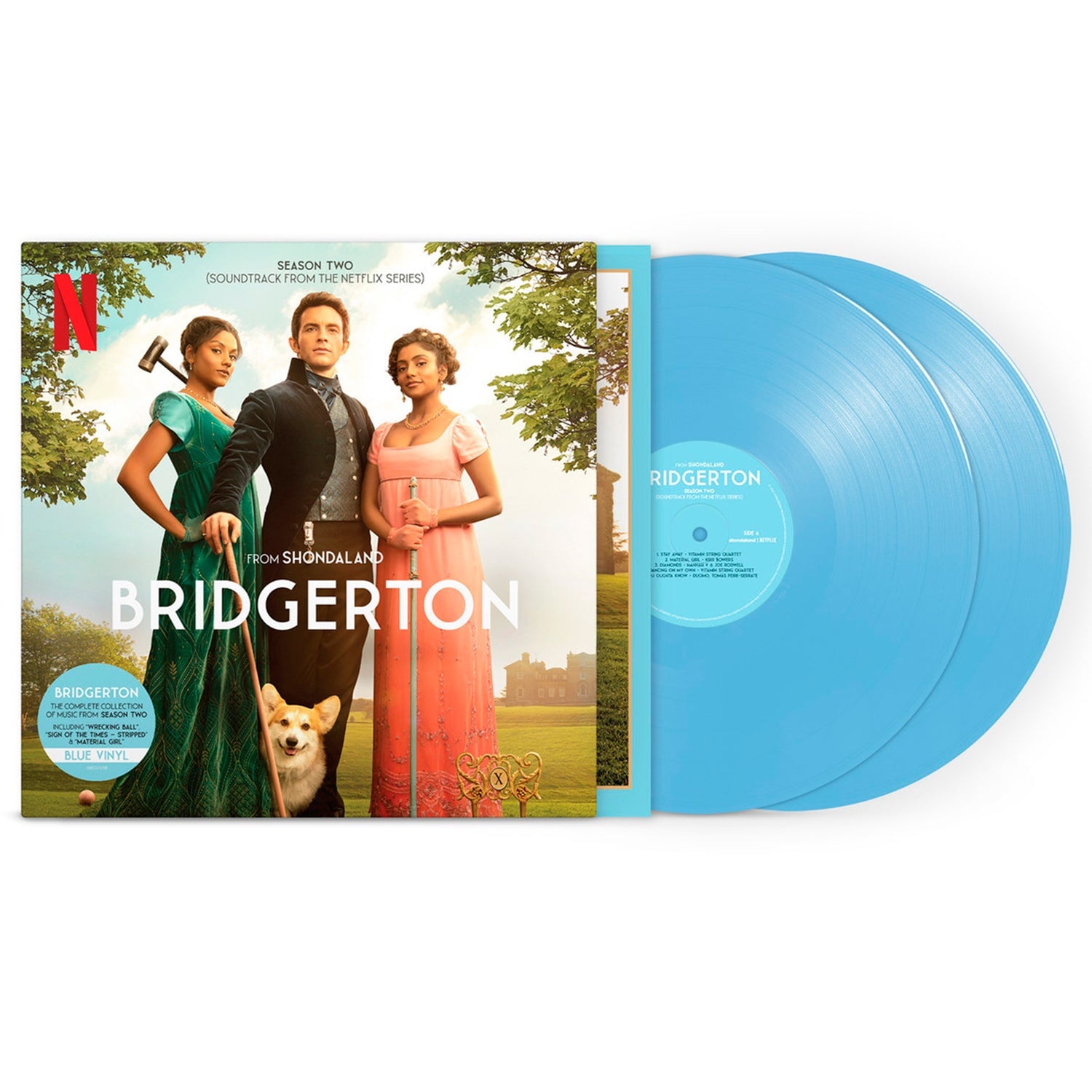 Bridgerton Season Two (Soundtrack From The Netflix Series) (Light Blue Vinyl 2LP)