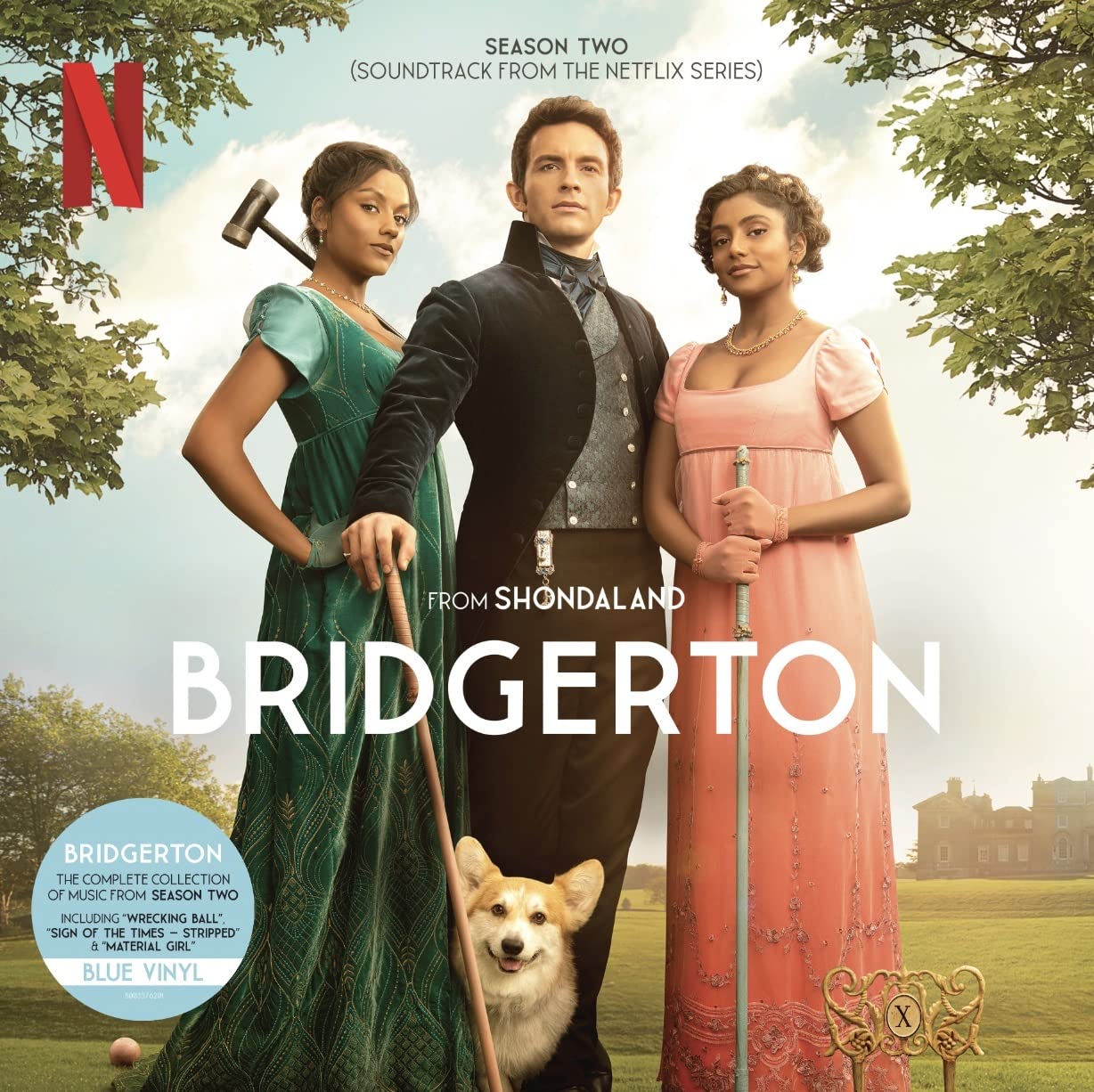 Bridgerton Season Two (Soundtrack From The Netflix Series) (Light Blue Vinyl 2LP)