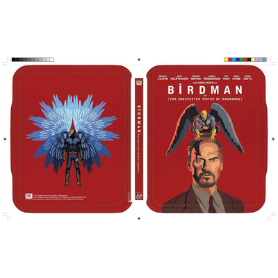 Бёрдмэн (2014) (англ. язык) (Blu-ray) Steelbook