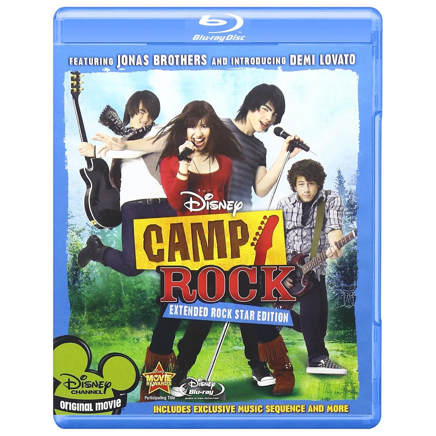 Camp Rock: Музыкальные каникулы (2008) (англ. язык) (Blu-ray)