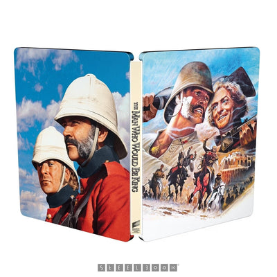 Человек, который хотел быть королем (1975) (англ. язык) (4K UHD + Blu-ray) Steelbook