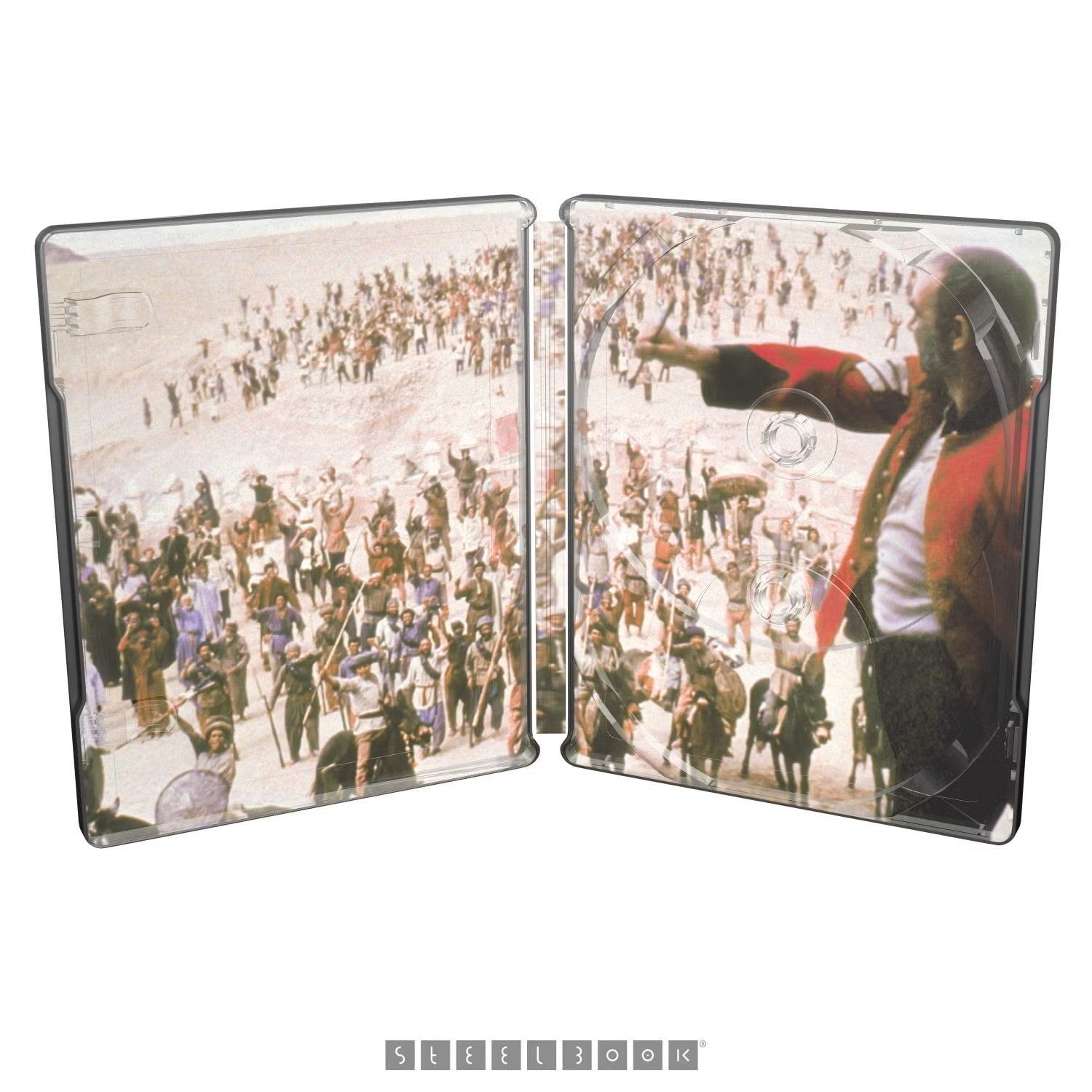 Человек, который хотел быть королем (1975) (англ. язык) (4K UHD + Blu-ray) Steelbook
