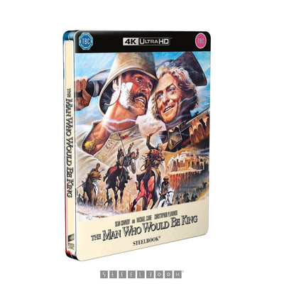 Человек, который хотел быть королем (1975) (англ. язык) (4K UHD + Blu-ray) Steelbook