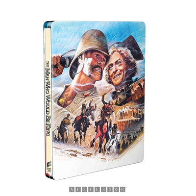 Человек, который хотел быть королем (1975) (англ. язык) (4K UHD + Blu-ray) Steelbook