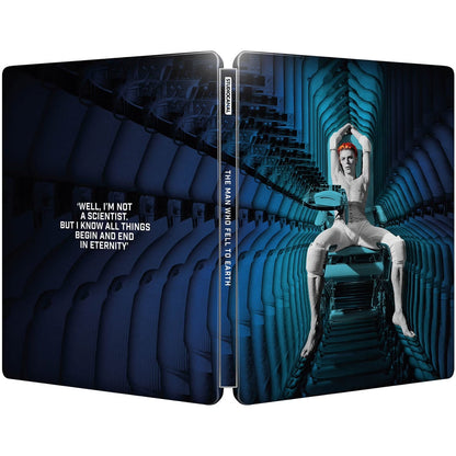 Человек, который упал на Землю (1976) (англ. язык) (4K UHD + Blu-ray) Steelbook