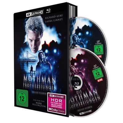 Человек-мотылек (2002) (англ. язык) (4K UHD + Blu-ray) Mediabook