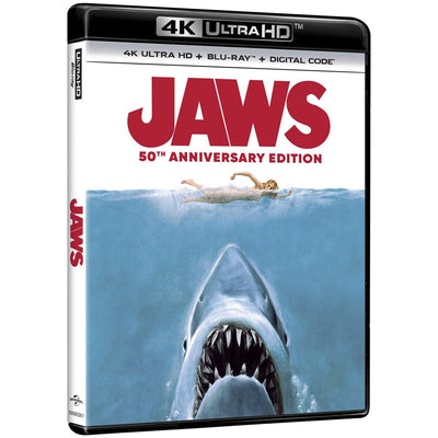 Челюсти (1975) (англ. язык) (4K UHD + 2 Blu-ray) [50th Anniversary Edition]