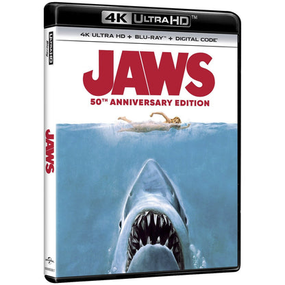 Челюсти (1975) (англ. язык) (4K UHD + 2 Blu-ray) [50th Anniversary Edition]