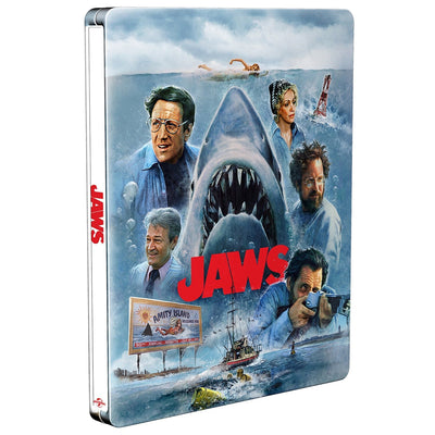 Челюсти (1975) (англ. язык) (4K UHD + Blu-ray) [50th Anniversary Edition] Steelbook