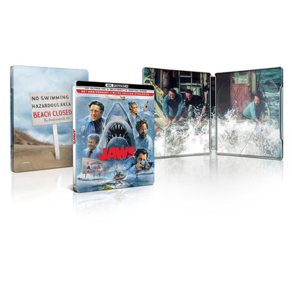 Челюсти (1975) (англ. язык) (4K UHD + Blu-ray) [50th Anniversary Edition] Steelbook