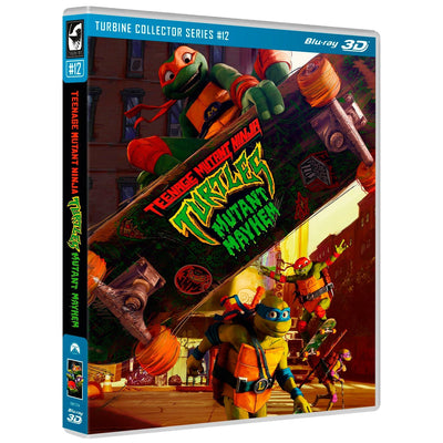 Черепашки-ниндзя: Погром мутантов (2023) (англ. язык) (3D Blu-ray) Turbine Collector Series #12 (Blu-ray 3D)