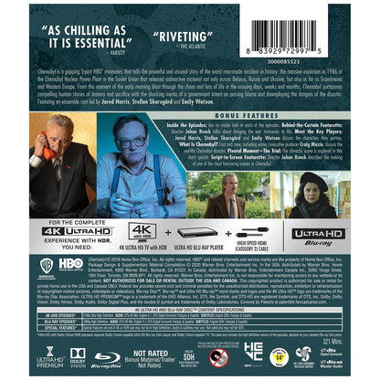 Чернобыль. Мини сериал (2019) (англ. язык) (4K UHD + Blu-ray)