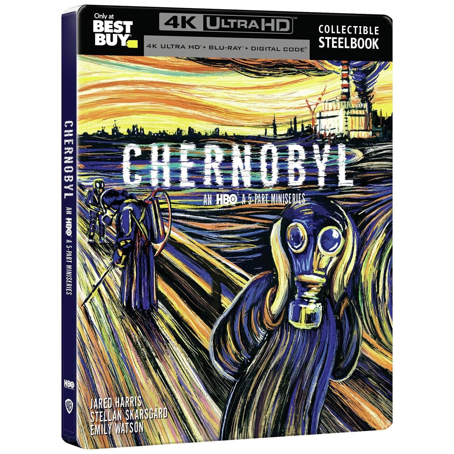 Чернобыль. Мини сериал (2019) (англ. язык) (4K UHD + Blu-ray) Steelbook