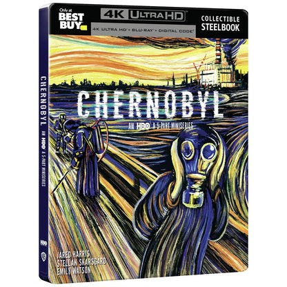 Чернобыль. Мини сериал (2019) (англ. язык) (4K UHD + Blu-ray) Steelbook