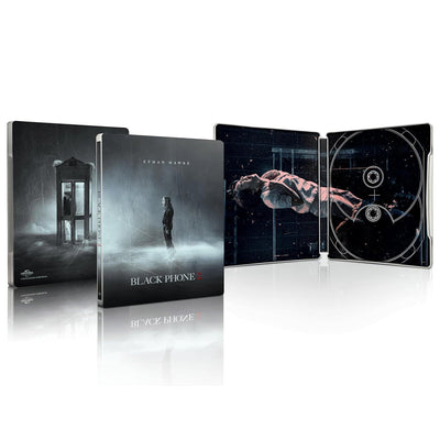 Черный телефон 2 (2025) (англ. язык) (4K UHD + Blu-ray) Steelbook